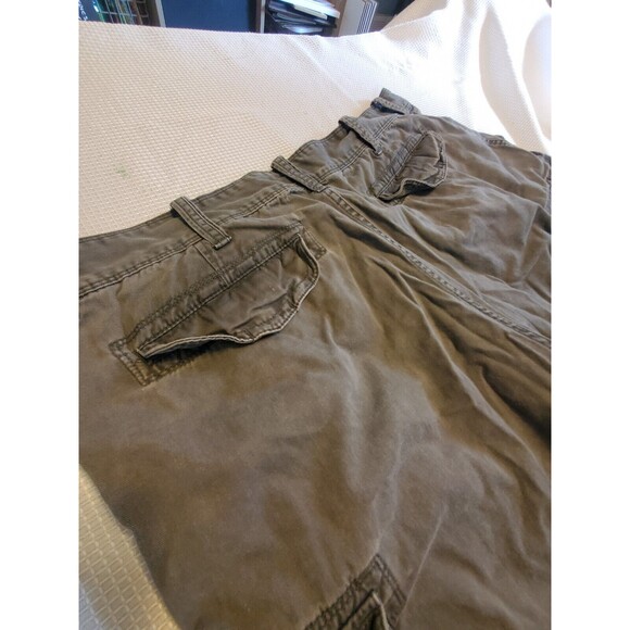 FOUNDRY MEN'S SHORTS GRAY SIZE 44 COTTON CARGO HIKING OUTDOOR CAMPING FISHING - Picture 4 of 5